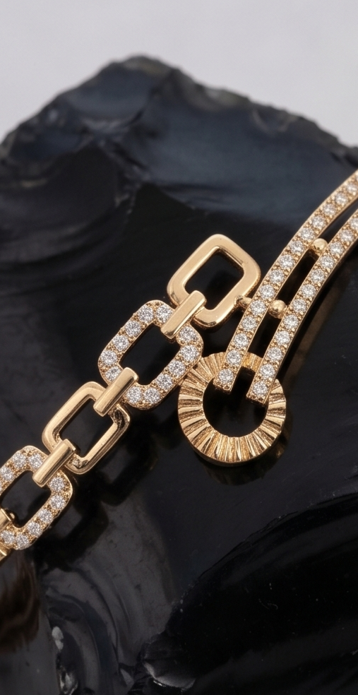Eternal Grace Diamond‑Linked Bracelet