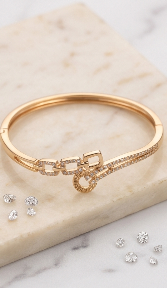 Eternal Grace Diamond‑Linked Bracelet