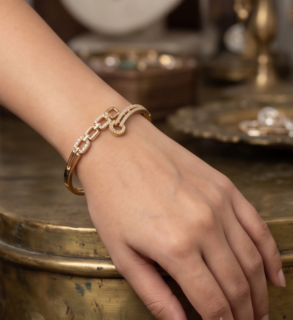 Eternal Grace Diamond‑Linked Bracelet